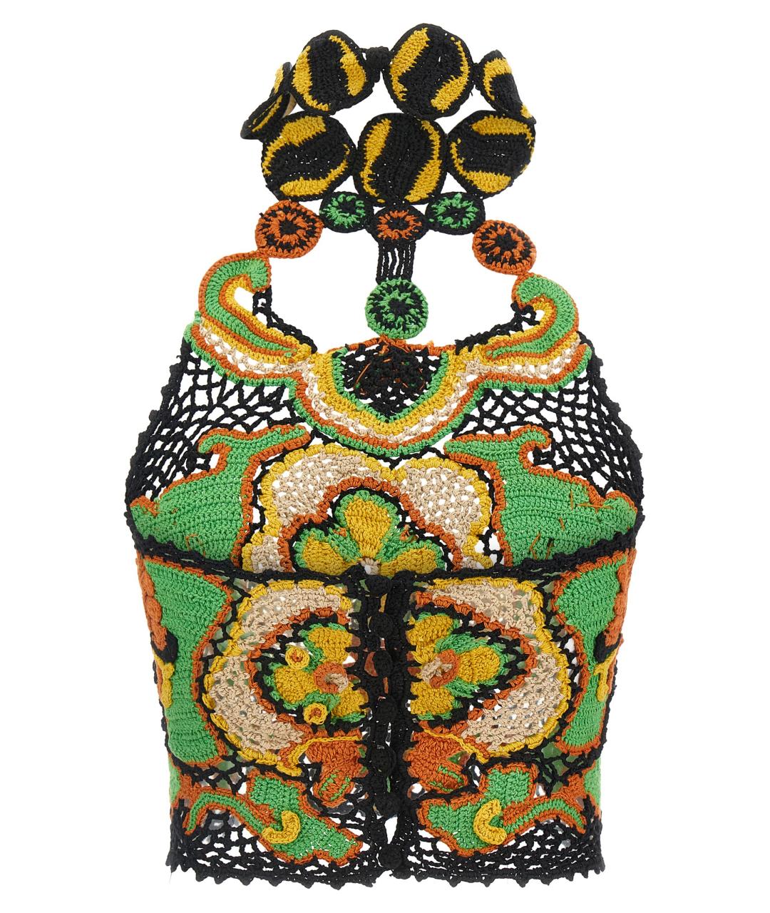 ETRO Мульти хлопковая майка, фото 2