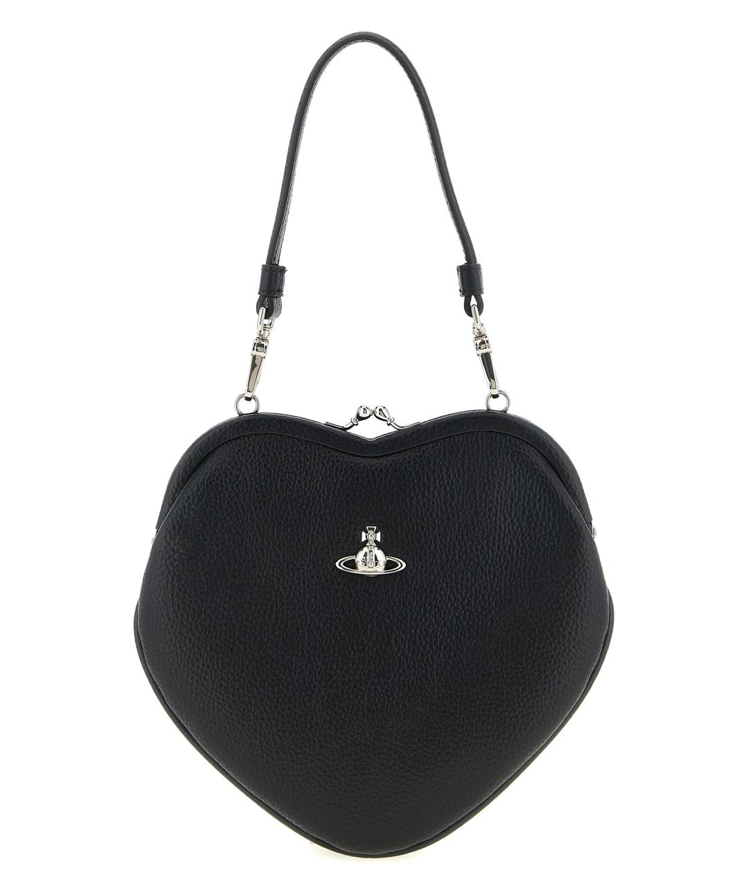 VIVIENNE WESTWOOD Черная сумка через плечо из искусственной кожи, фото 1