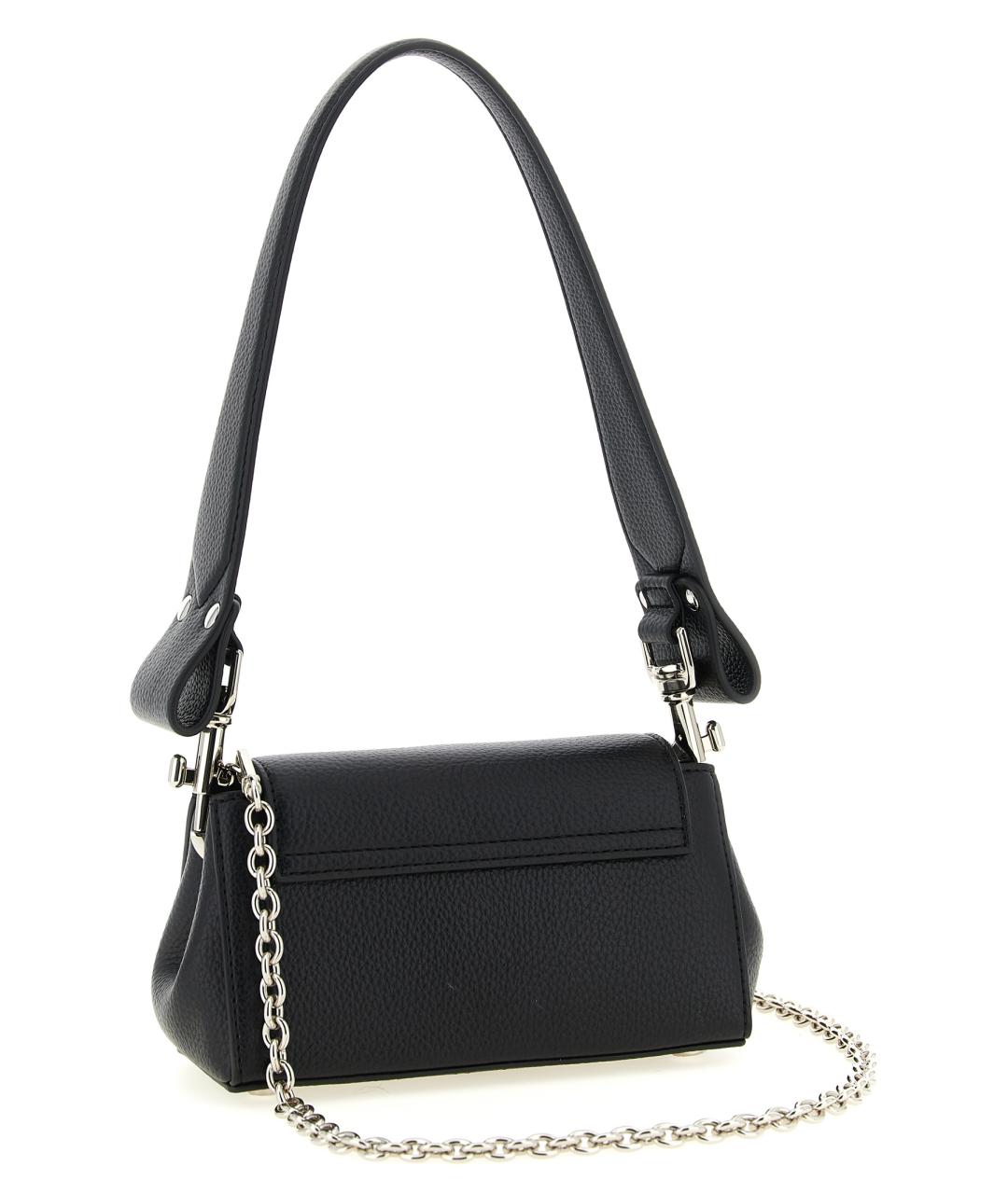 VIVIENNE WESTWOOD Черная сумка через плечо из искусственной кожи, фото 2