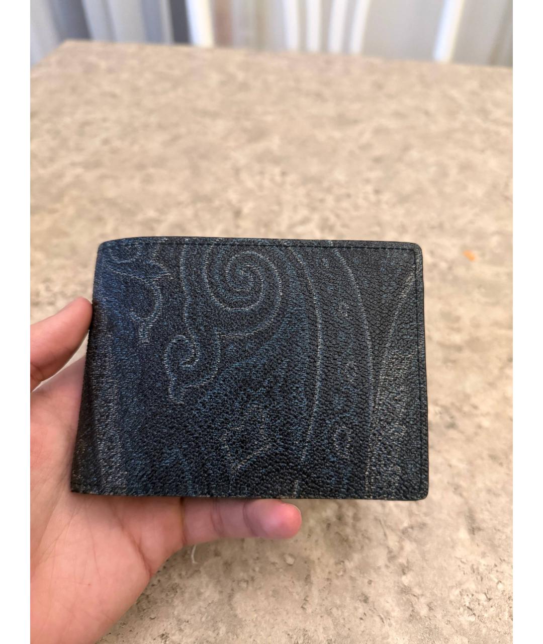 ETRO Черный кошелек, фото 2