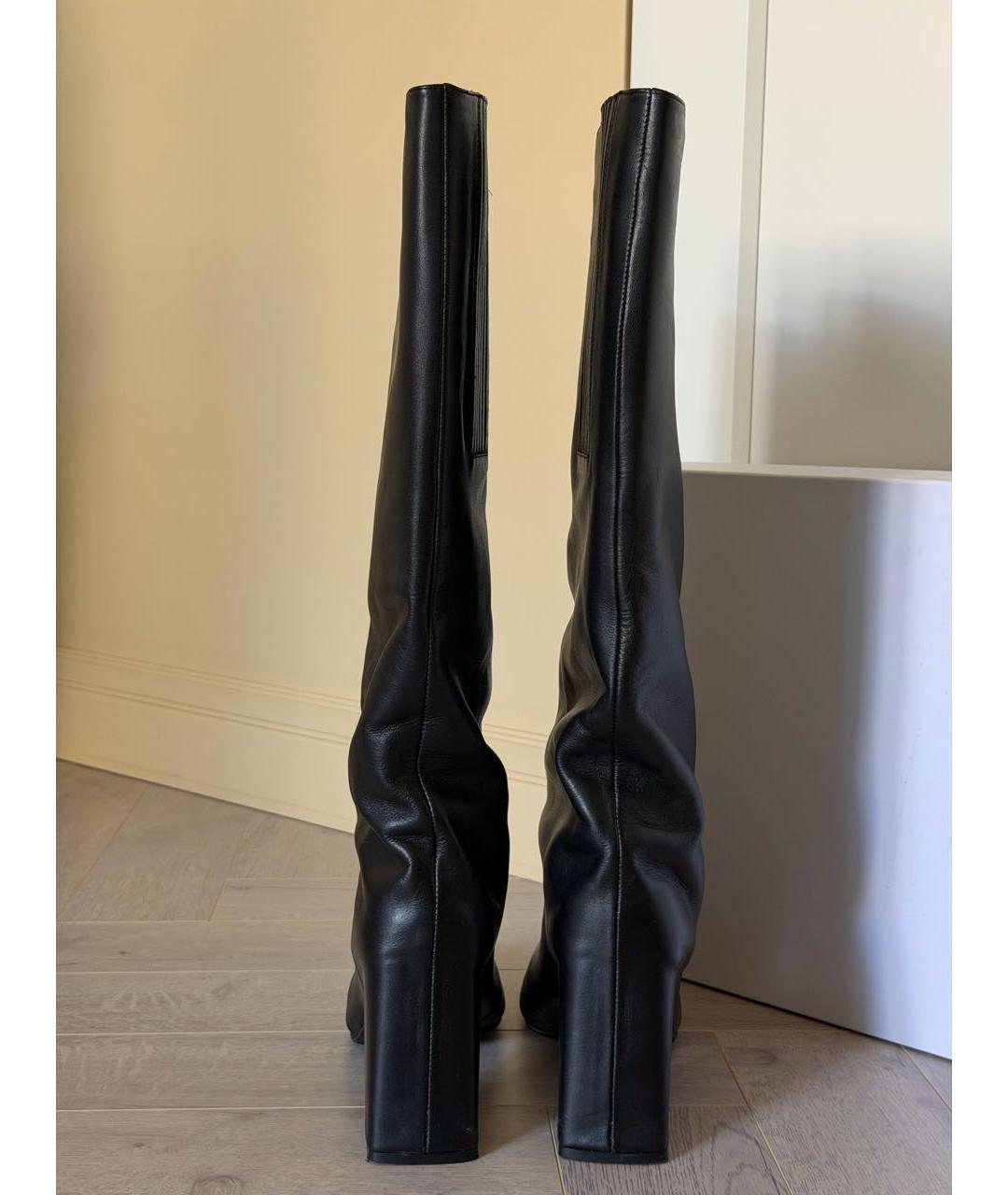 COPERNI Черные кожаные сапоги, фото 5