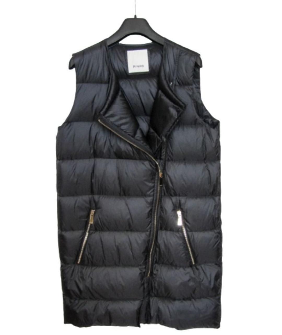 PINKO Черный полиамидовый жилет, фото 10