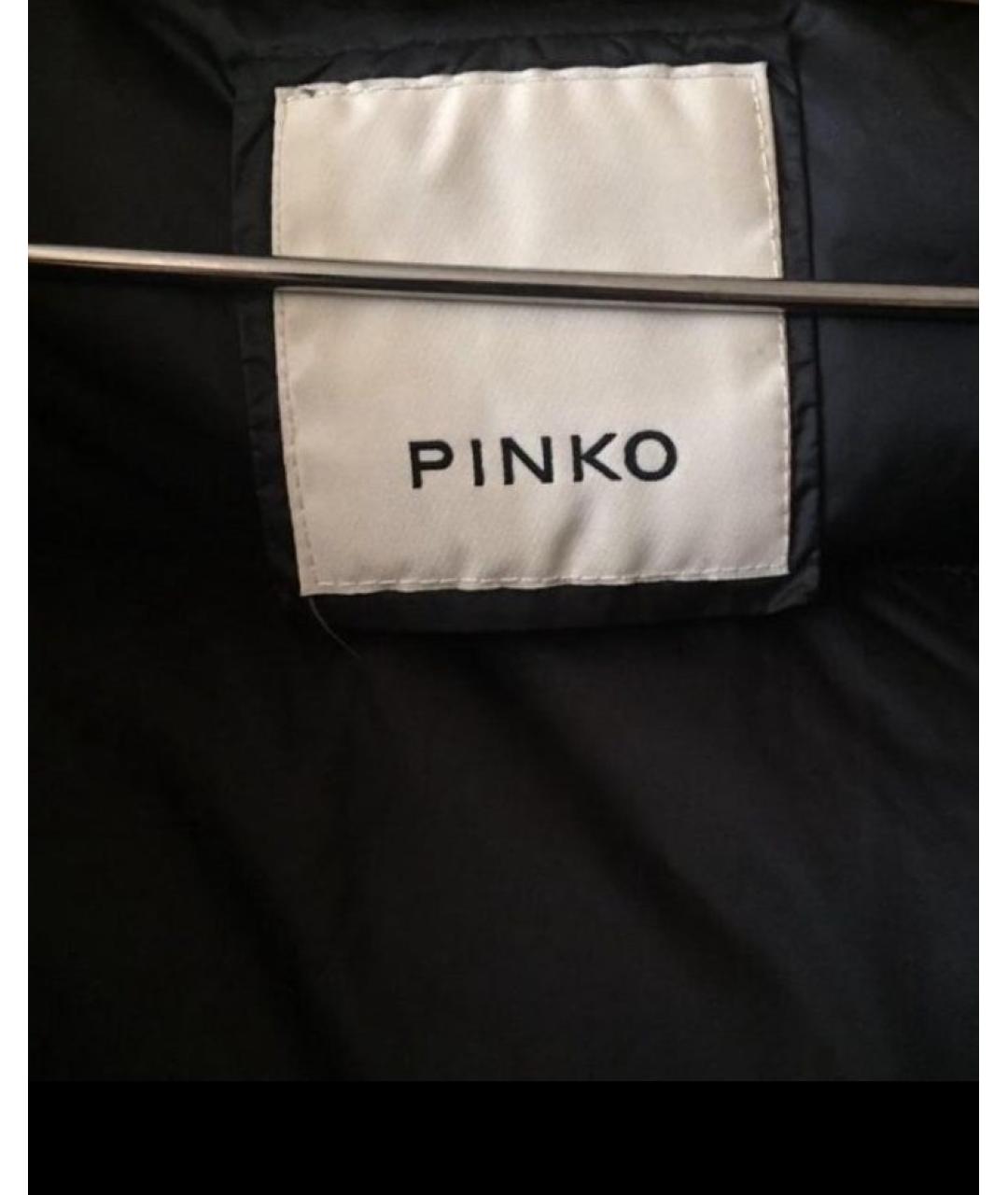 PINKO Черный полиамидовый жилет, фото 4