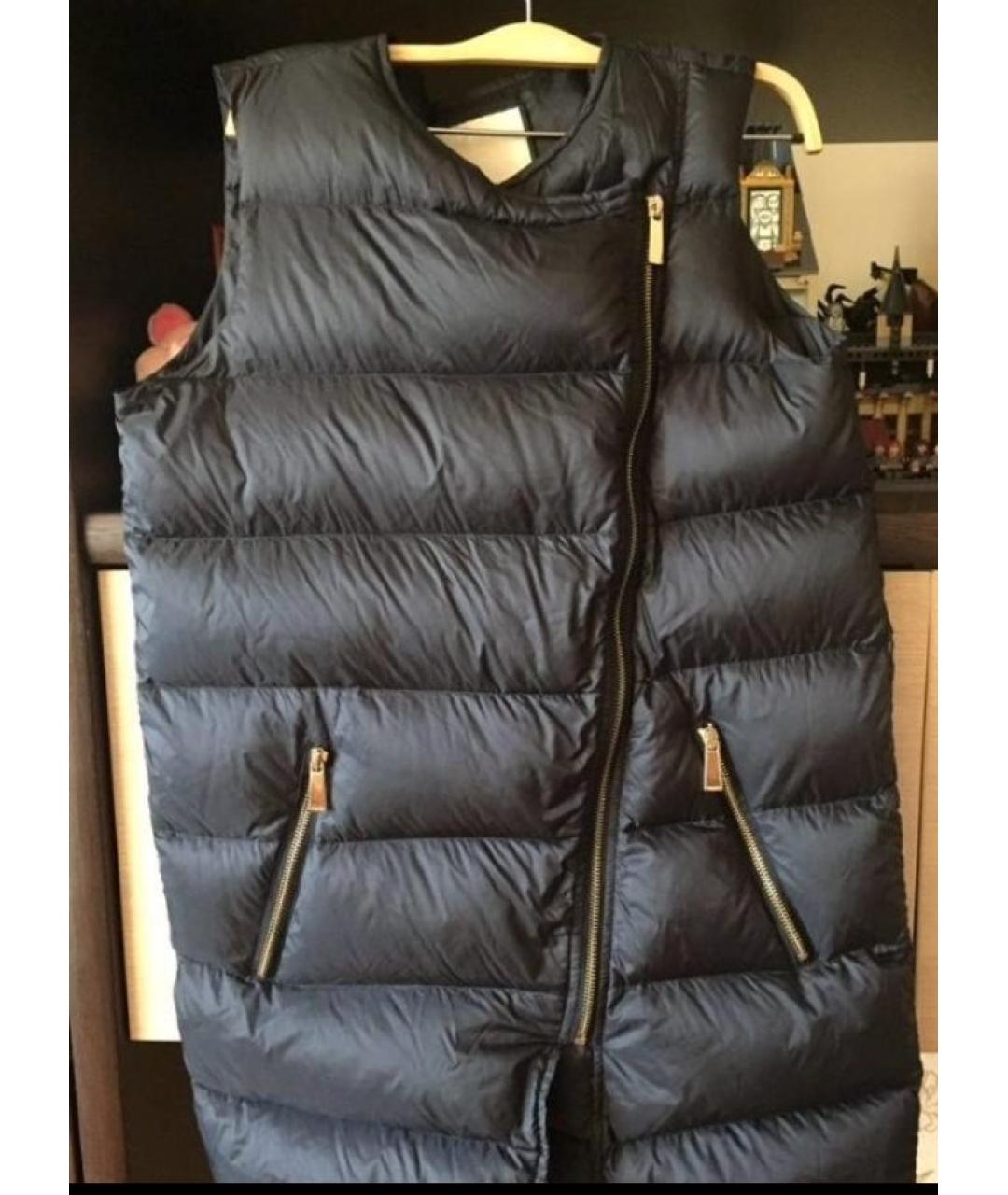 PINKO Черный полиамидовый жилет, фото 7