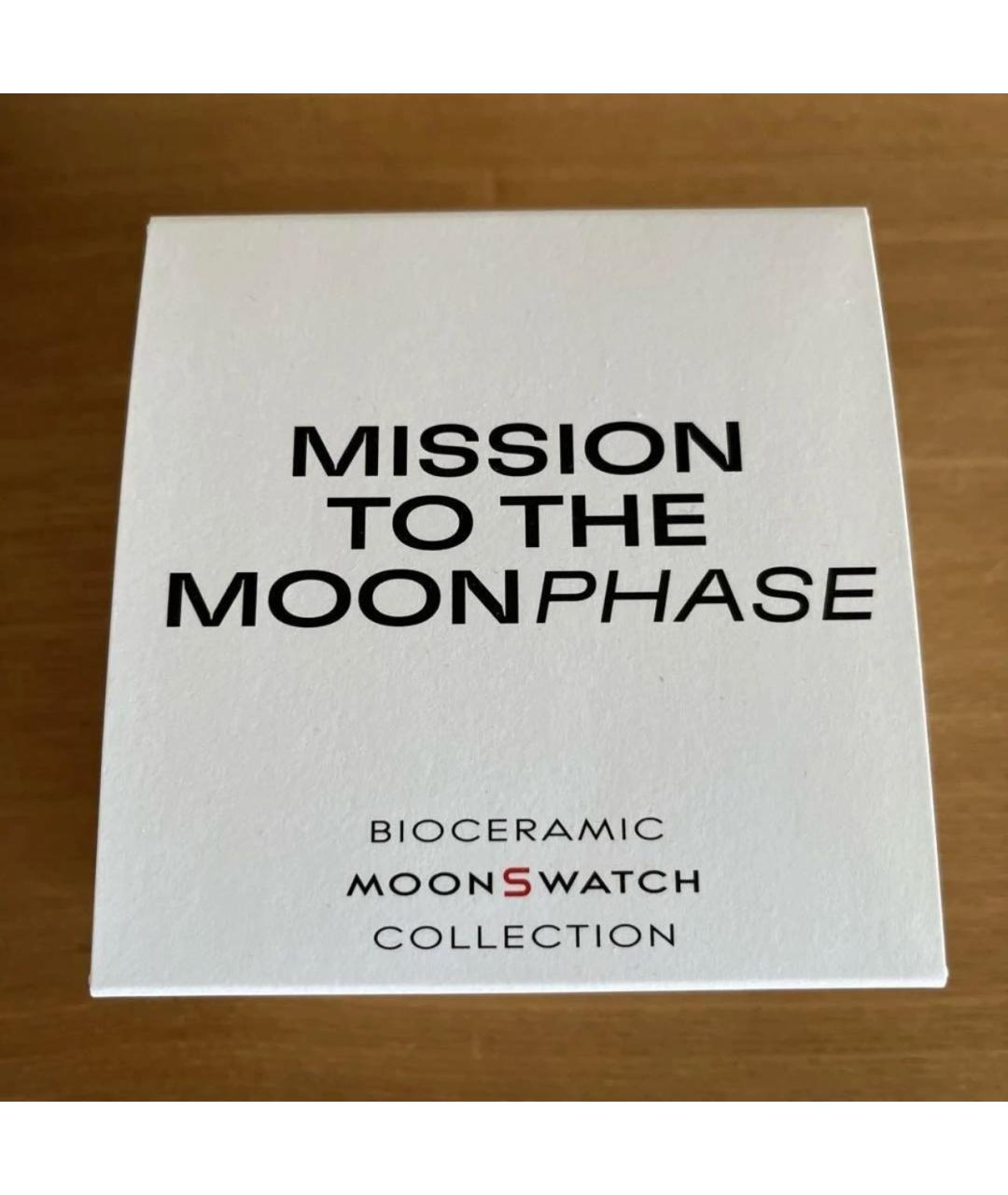 OMEGA Белые керамические часы, фото 7