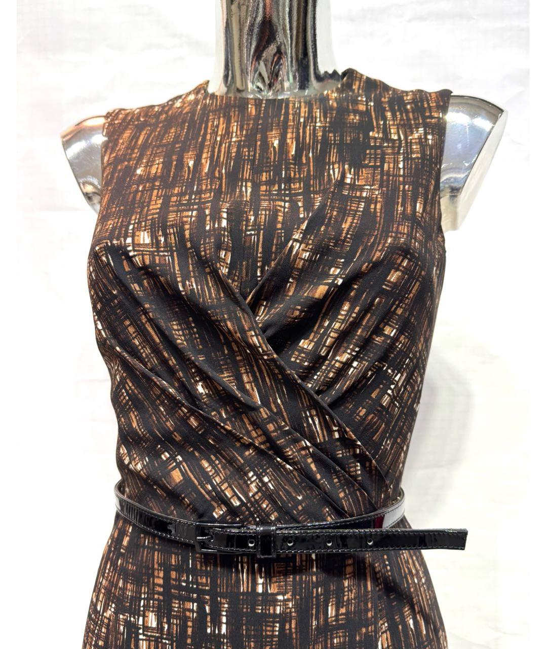 MICHAEL KORS Черное вискозное коктейльное платье, фото 3