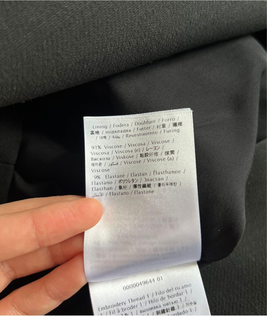 VALENTINO Черное повседневное платье, фото 7