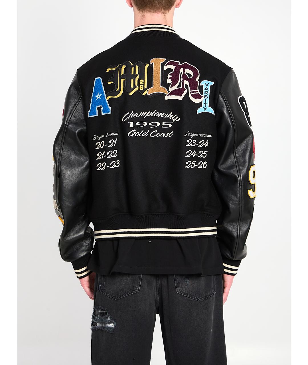 AMIRI Черная шерстяная куртка, фото 4