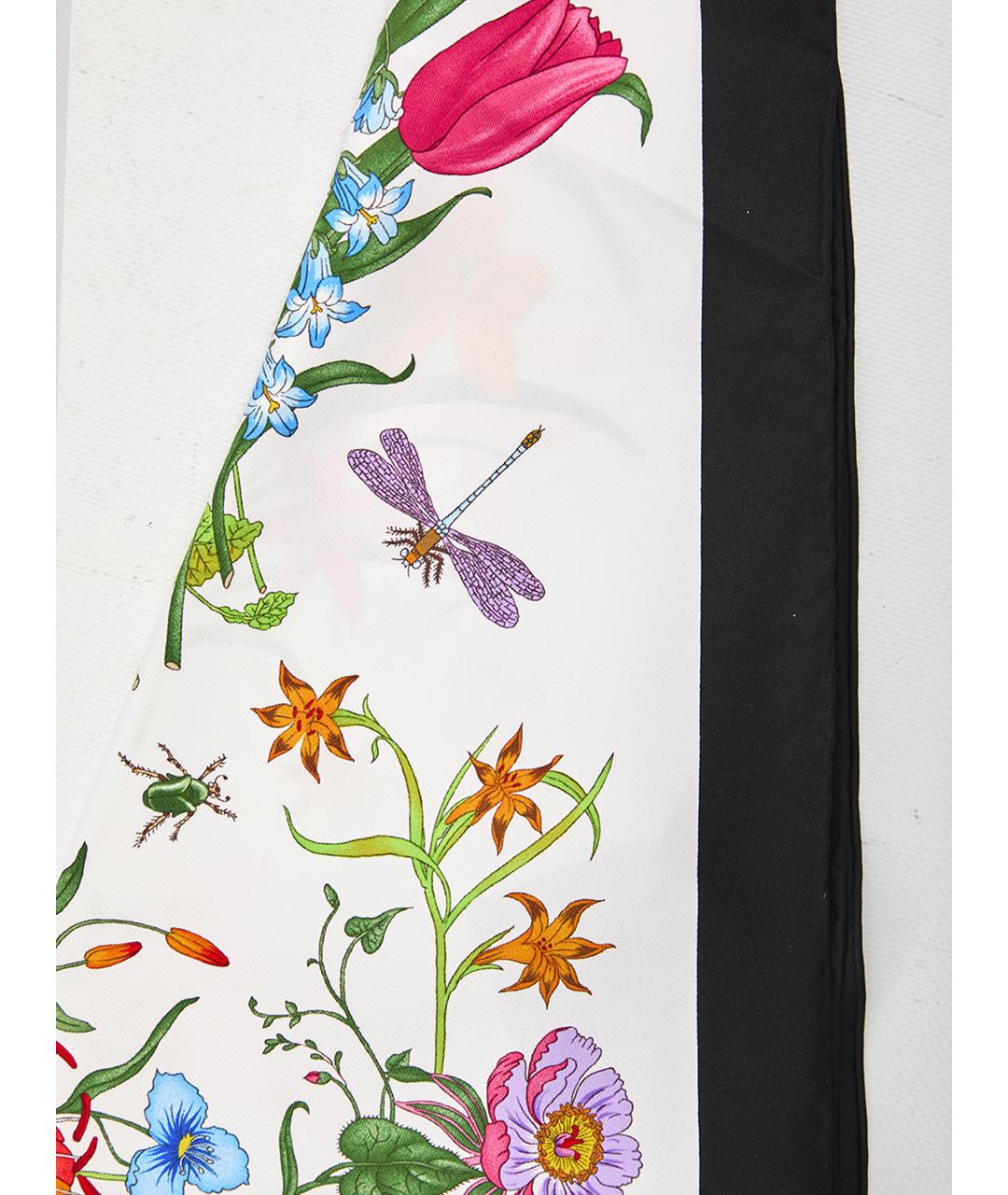 GUCCI Мульти шелковый шарф, фото 2