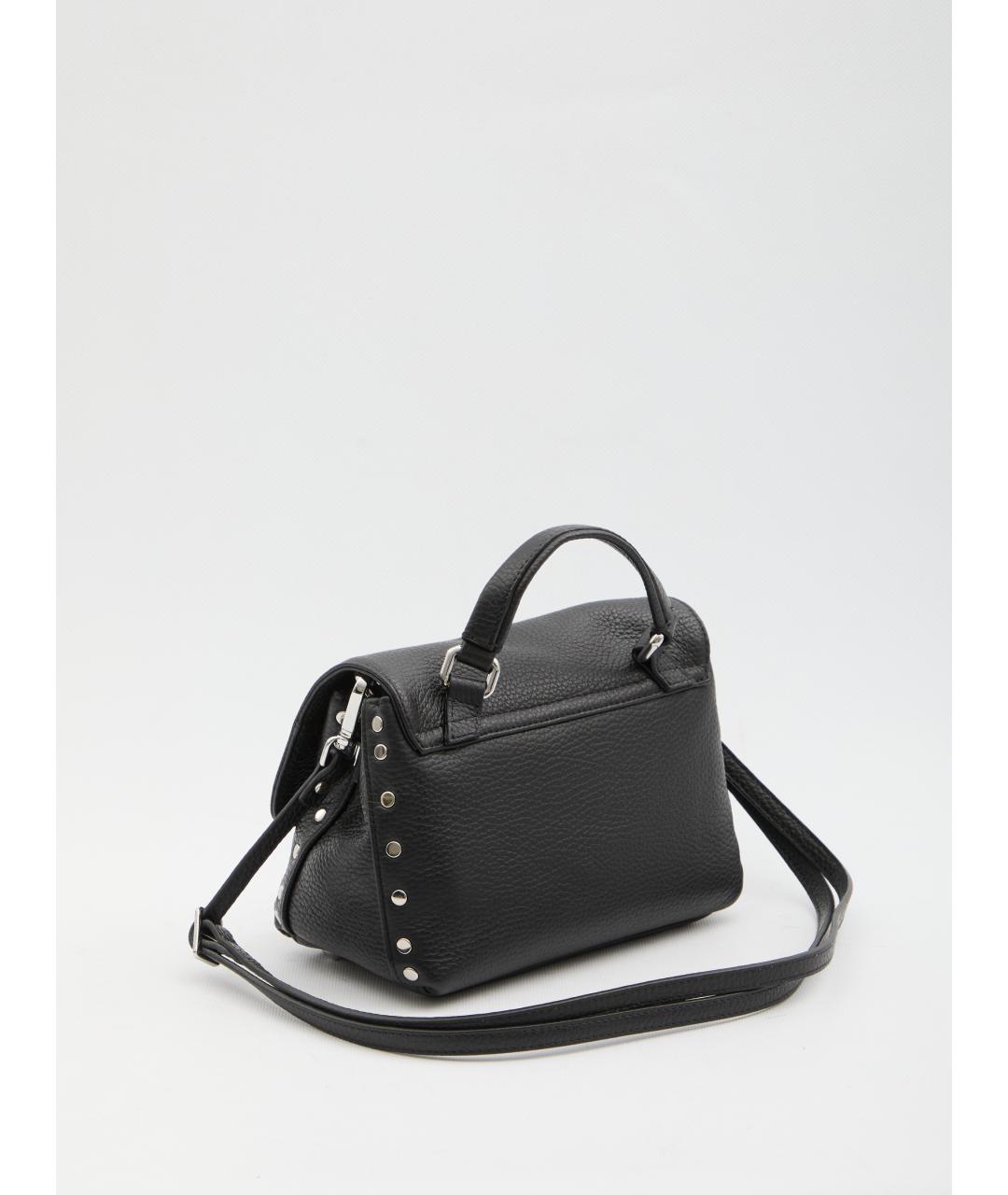 ZANELLATO Черная кожаная сумка через плечо, фото 2