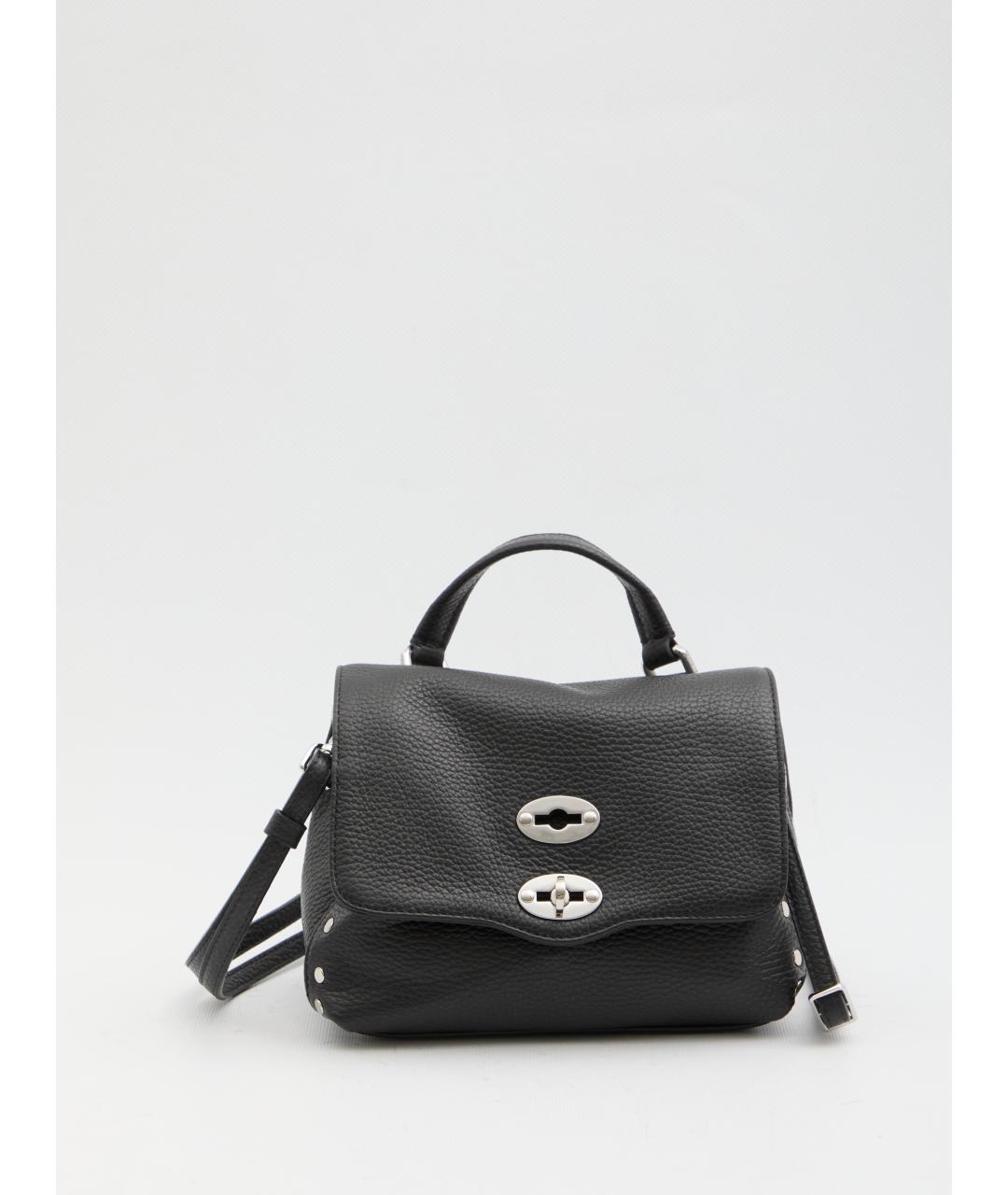 ZANELLATO Черная кожаная сумка через плечо, фото 5