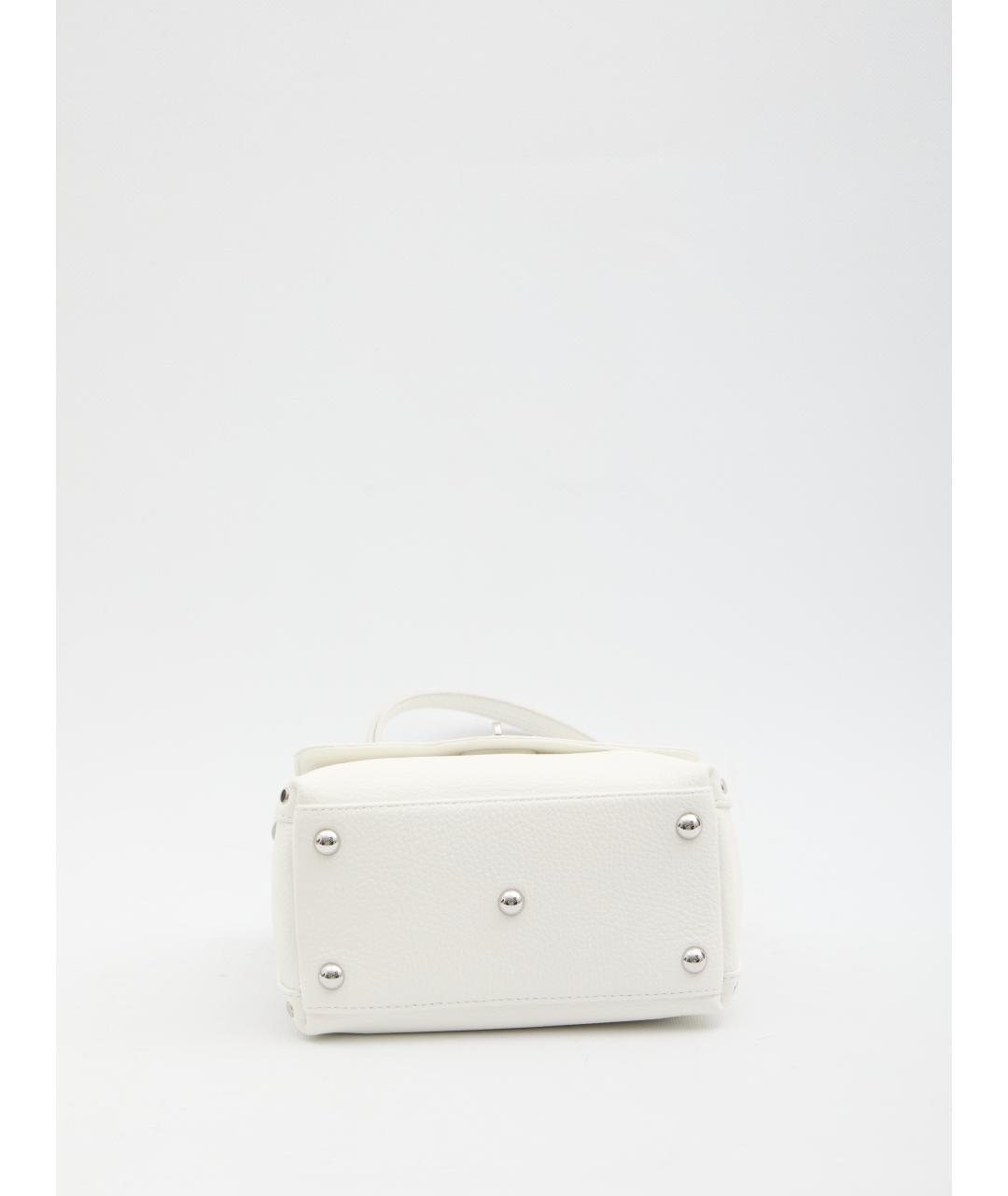 ZANELLATO Белая кожаная сумка через плечо, фото 3