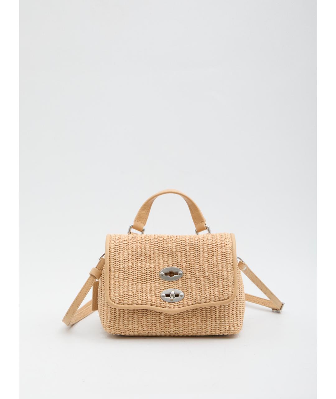 ZANELLATO Бежевая пелетеная сумка через плечо, фото 5