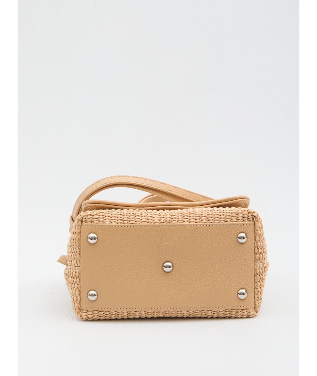 ZANELLATO Бежевая пелетеная сумка через плечо, фото 3