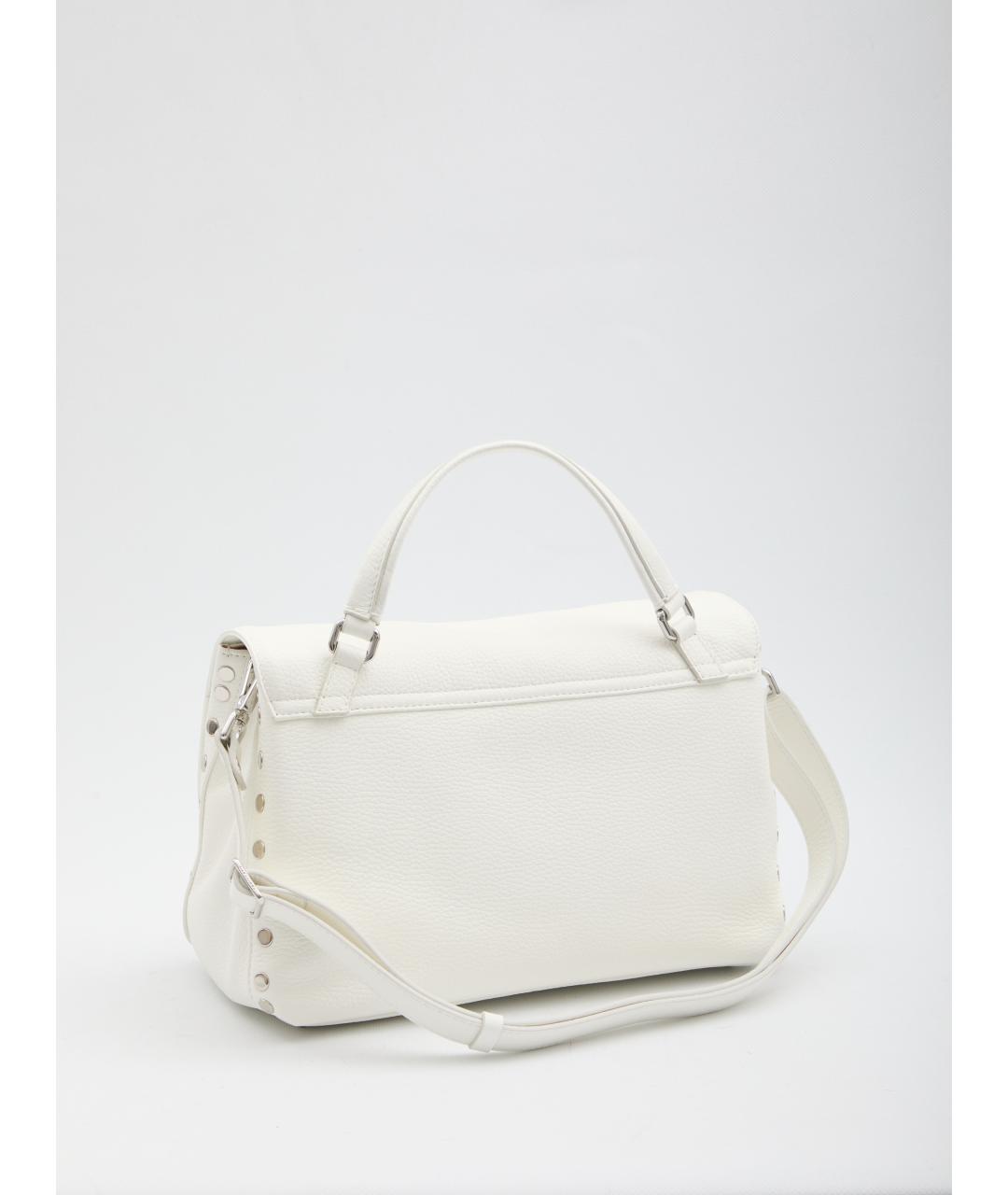 ZANELLATO Белая кожаная сумка через плечо, фото 2