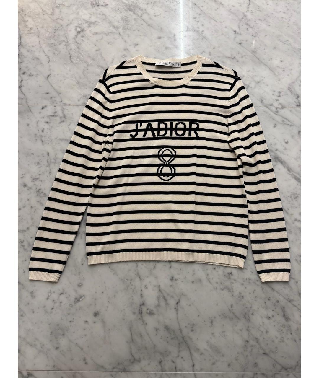 CHRISTIAN DIOR Мульти шелковый джемпер / свитер, фото 5