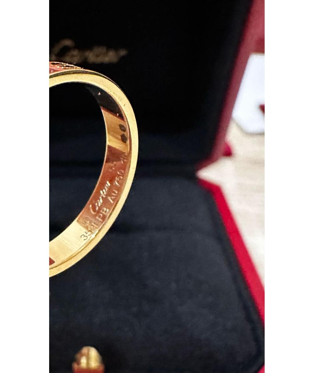 CARTIER Золотое кольцо из желтого золота, фото 3