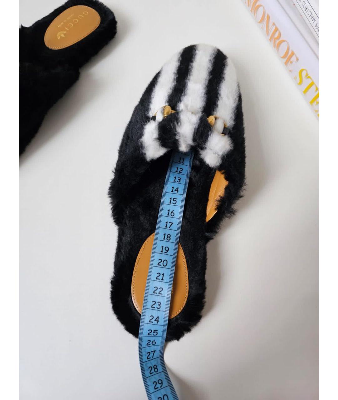 GUCCI Черные мюли, фото 7