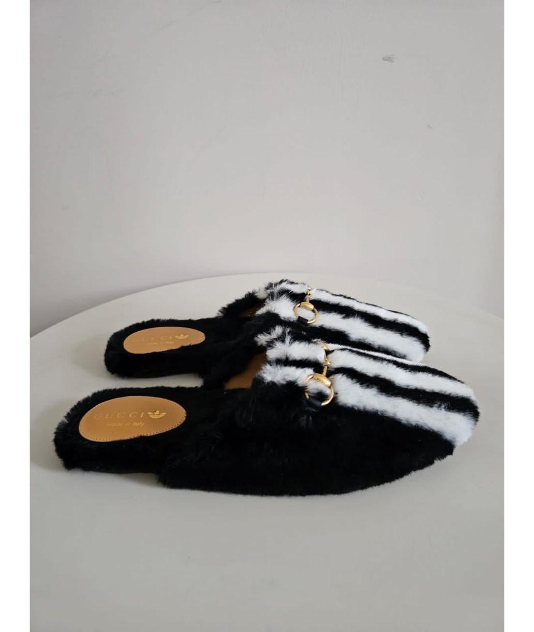 GUCCI Черные мюли, фото 9