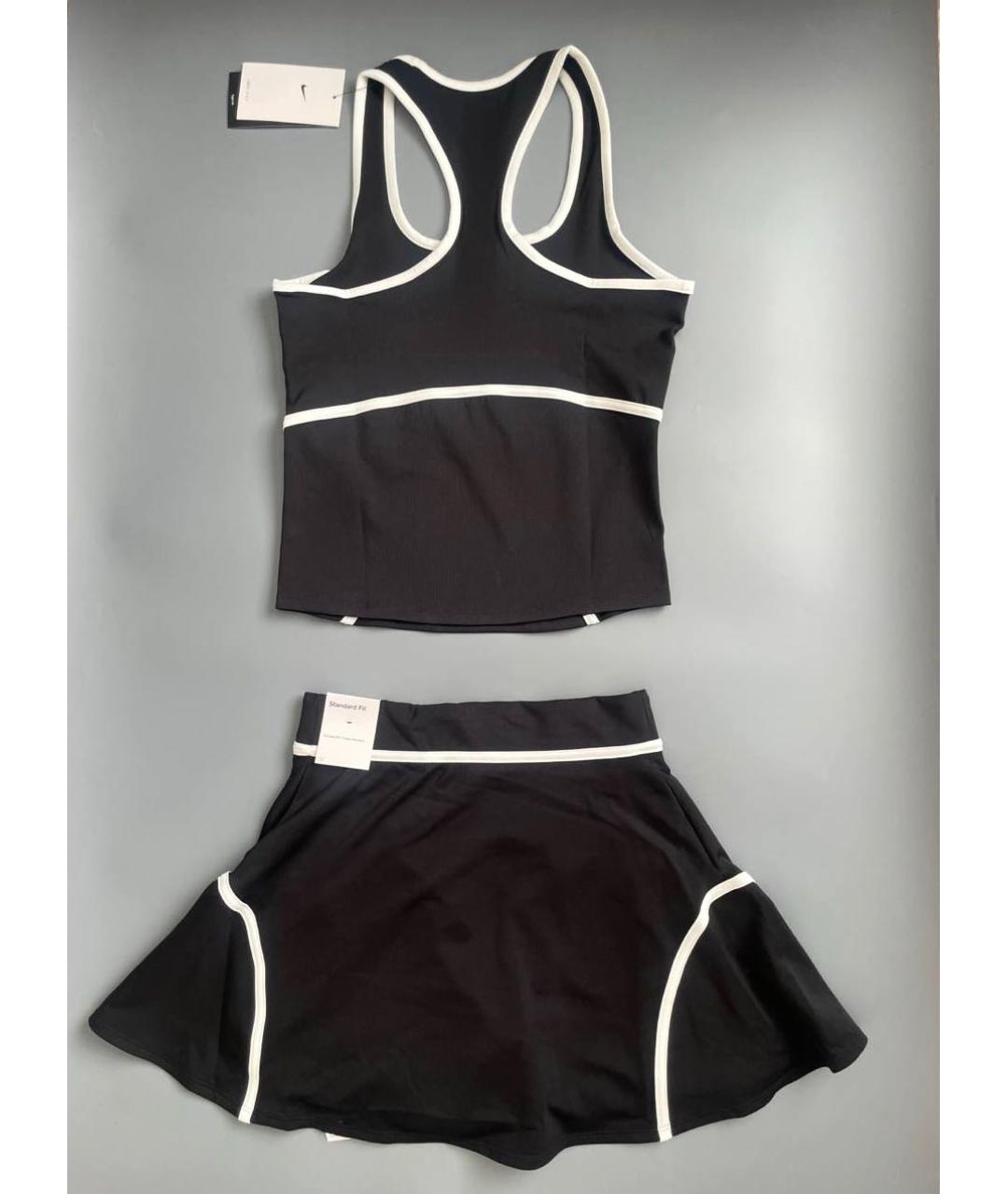 NIKE Черный полиэстеровый спортивные костюмы, фото 2