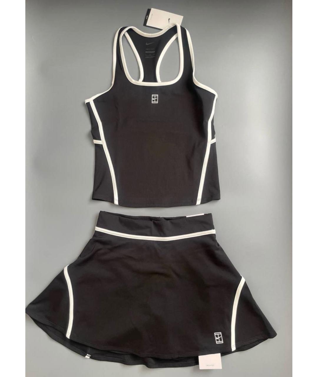 NIKE Черный полиэстеровый спортивные костюмы, фото 3