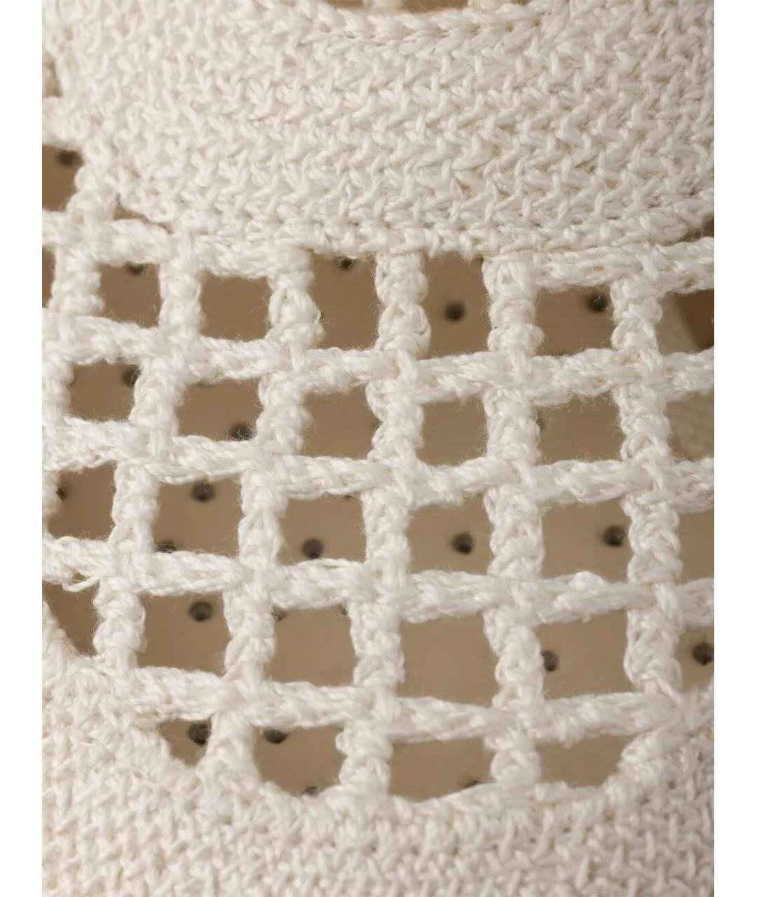 PRADA Бежевые текстильные кроссовки, фото 4