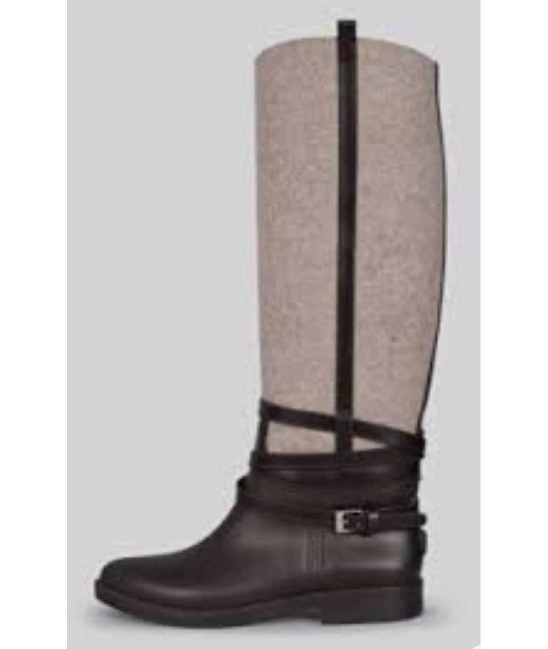 FERRAGAMO Бежевые сапоги, фото 2