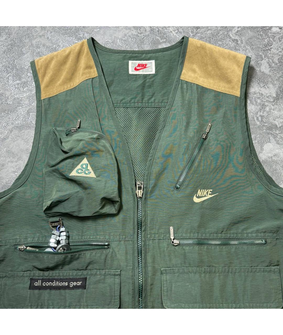 NIKE ACG Зеленый жилет, фото 2