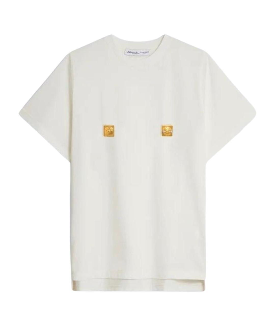 SCHIAPARELLI Белая вискозная блузы, фото 1