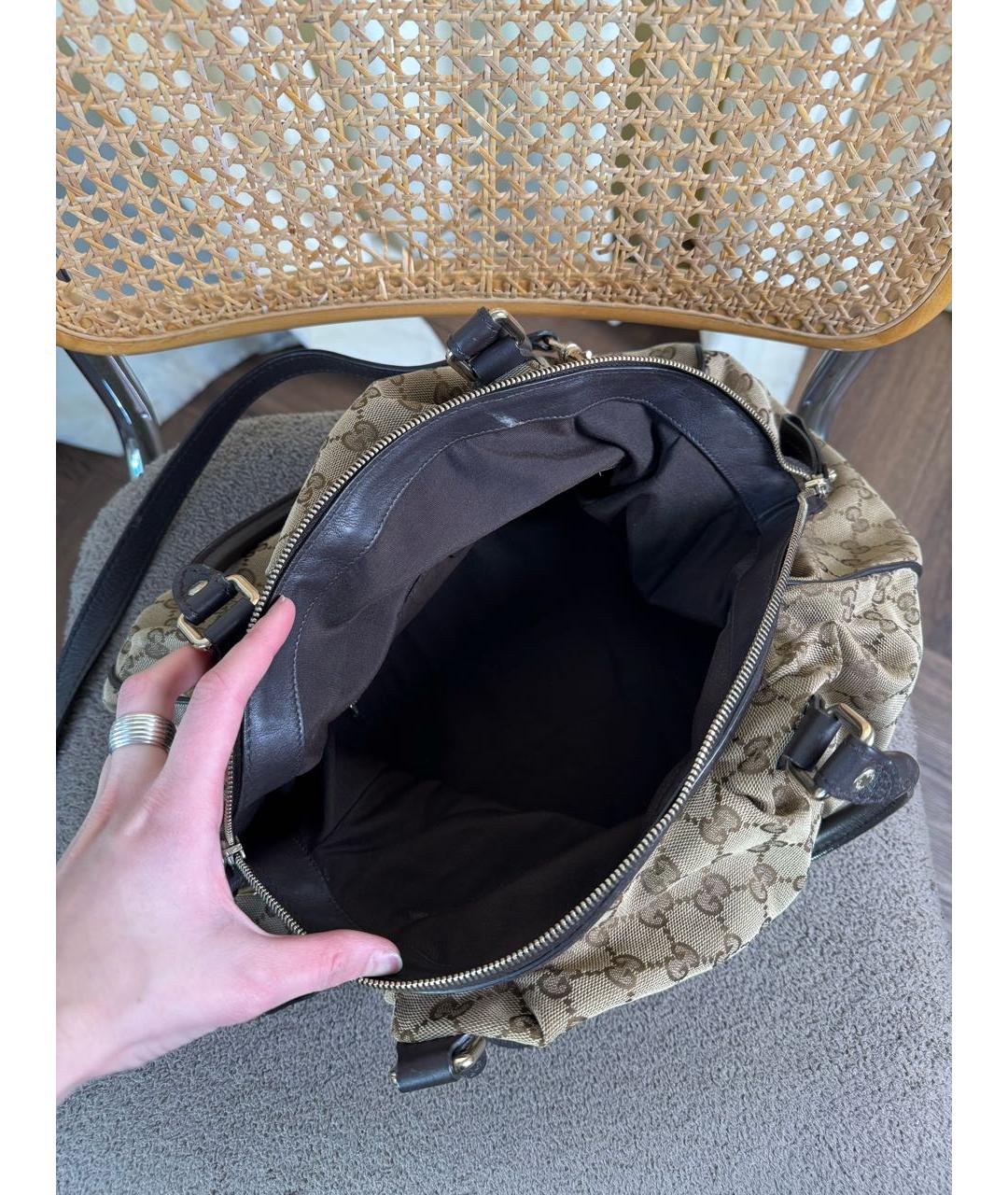 GUCCI Коричневая сумка через плечо, фото 4