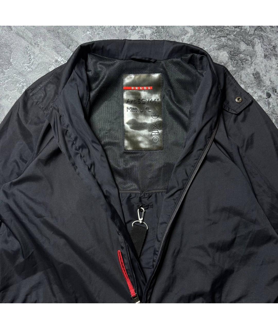 PRADA Темно-синяя куртка, фото 2