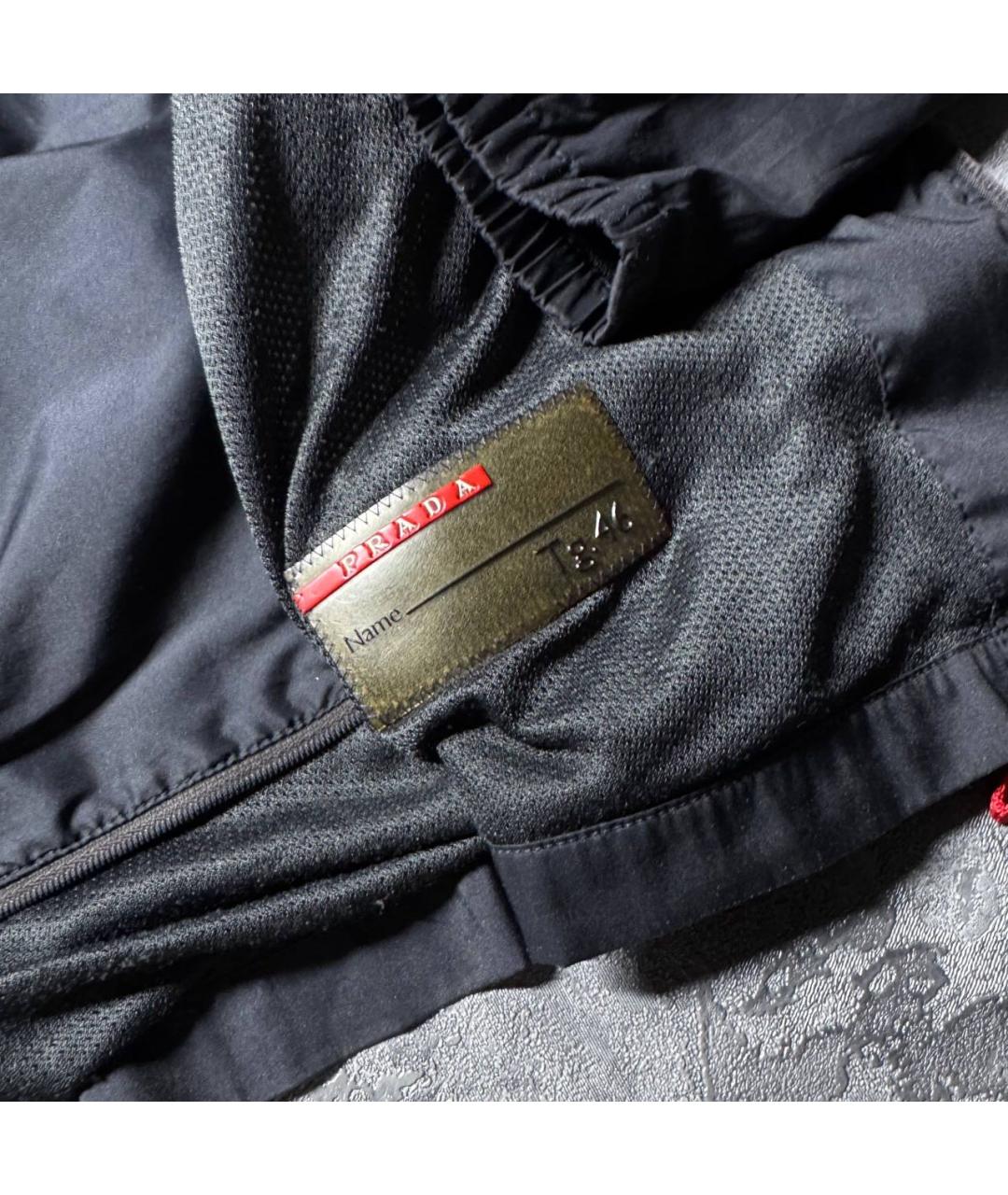 PRADA Темно-синяя куртка, фото 5