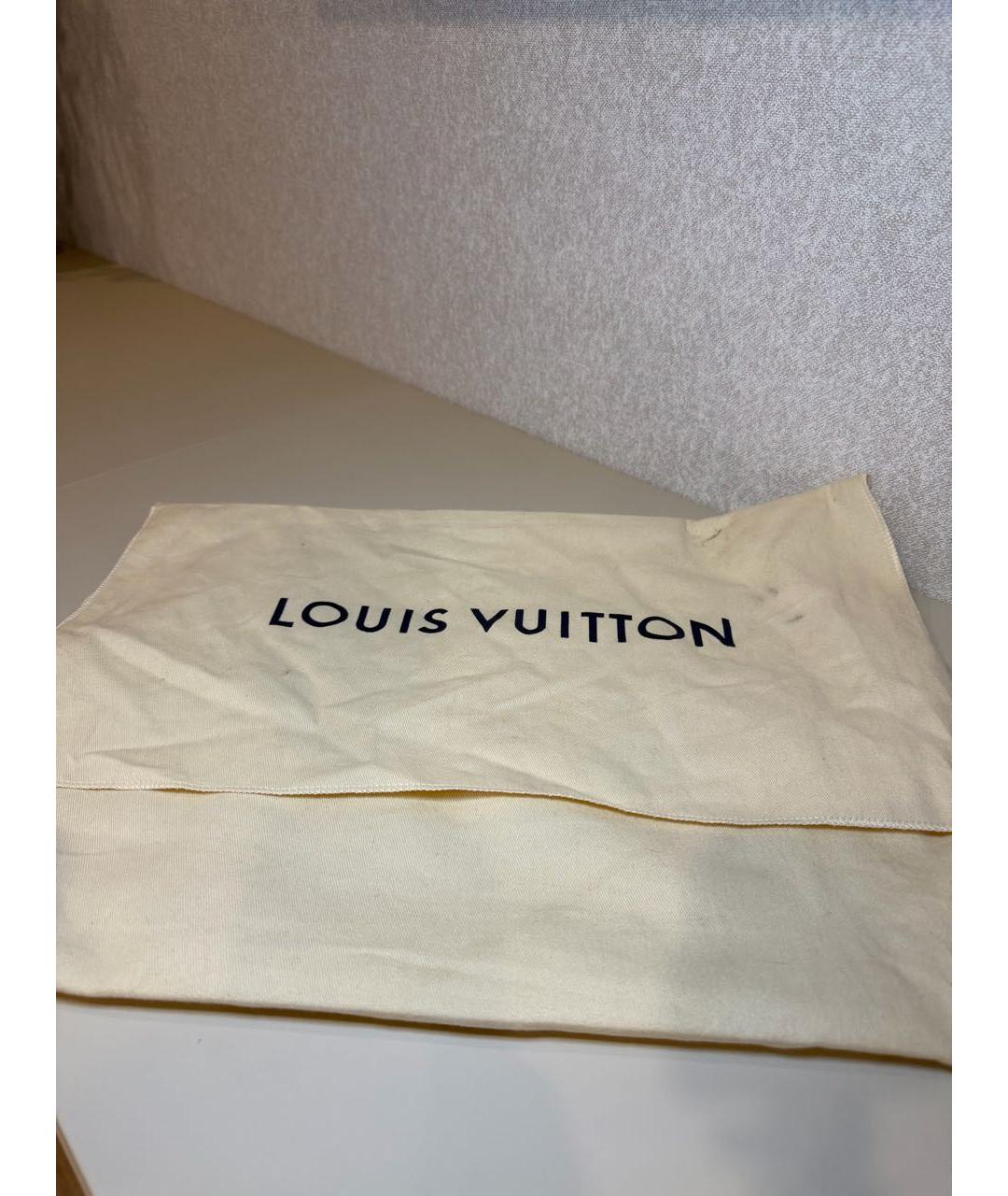 LOUIS VUITTON Розовая кожаная сумка с короткими ручками, фото 6