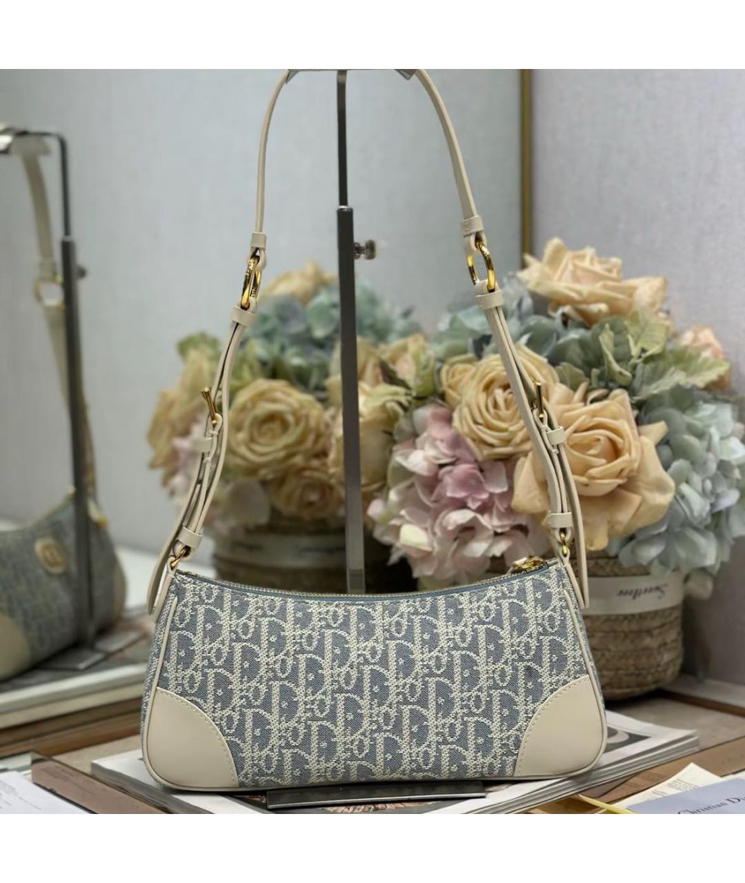 CHRISTIAN DIOR Мульти тканевая сумка с короткими ручками, фото 3