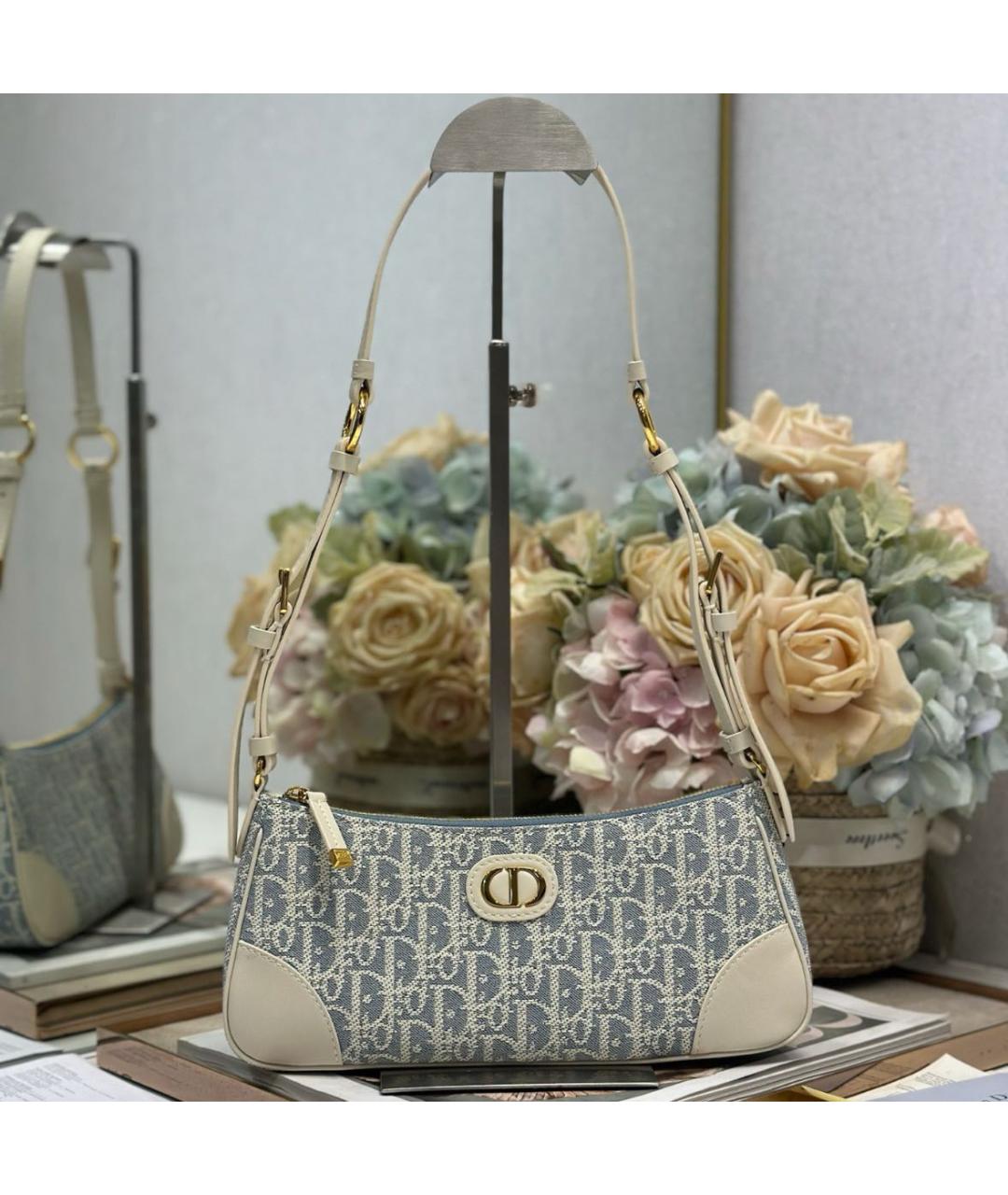 CHRISTIAN DIOR Мульти тканевая сумка с короткими ручками, фото 2