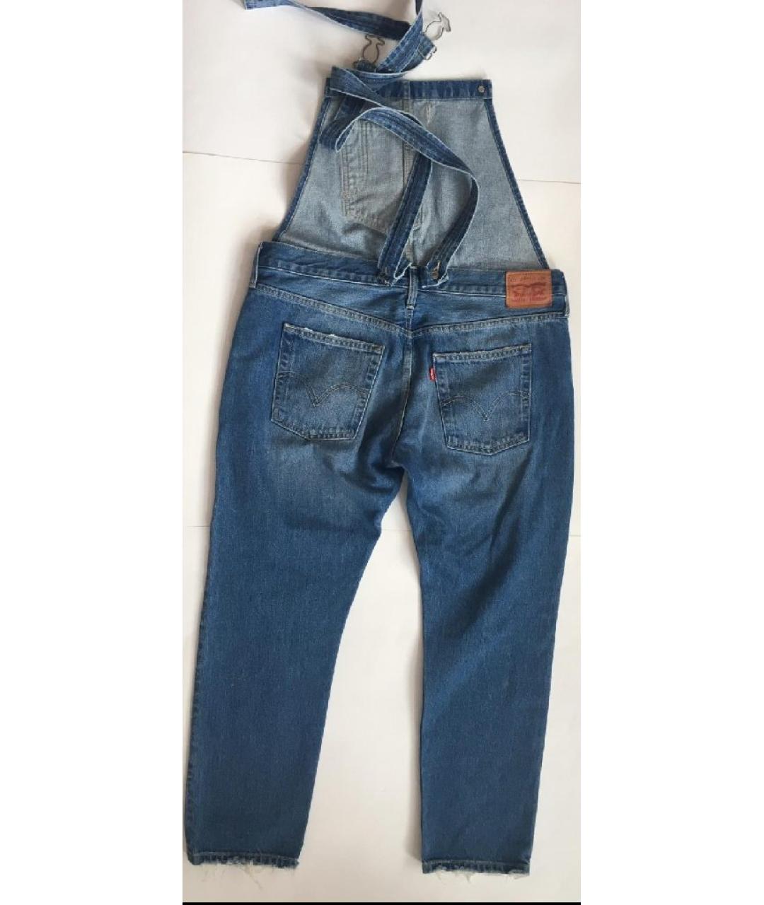 LEVI'S Голубой хлопковый комбинезон, фото 6