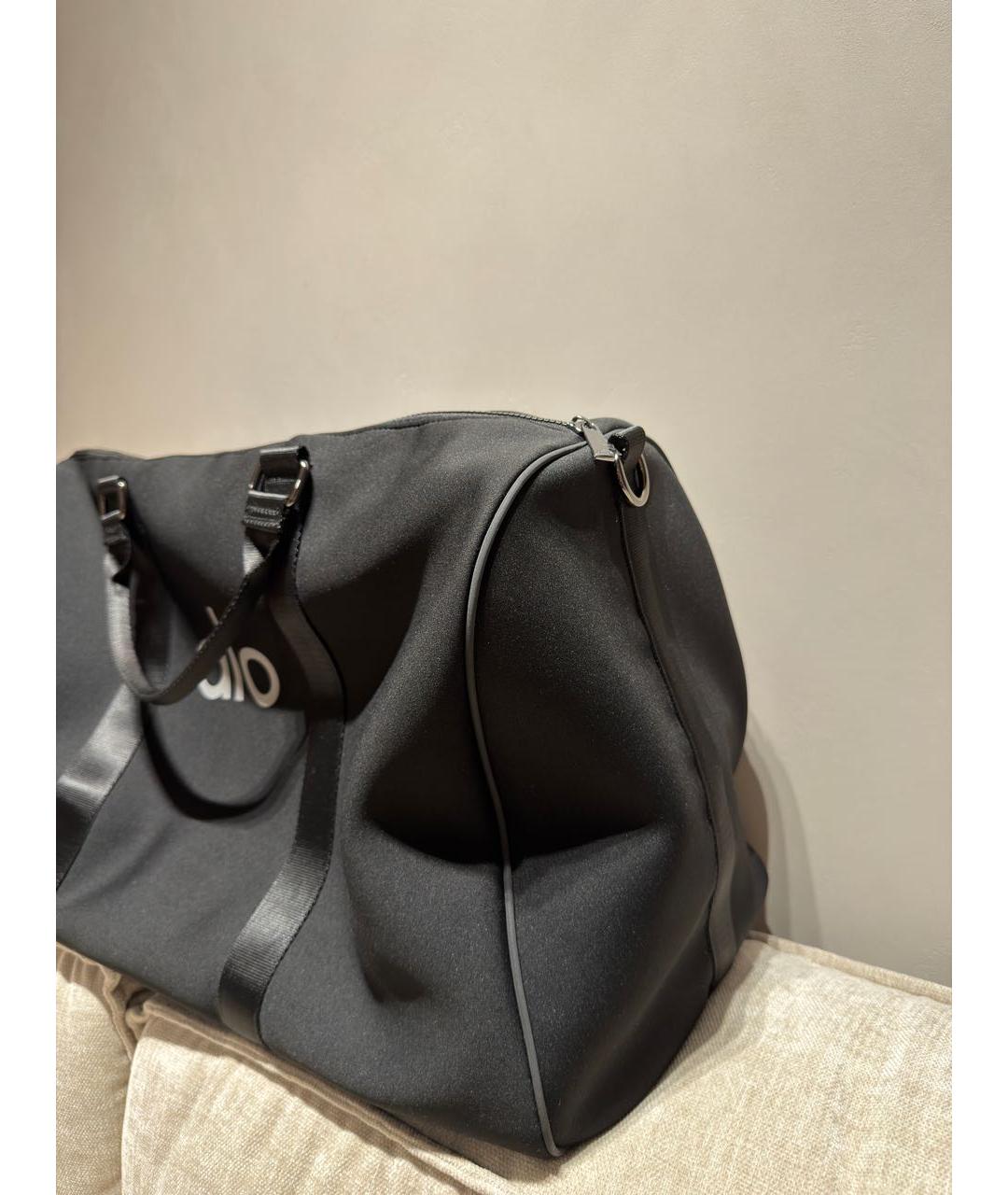 ALO YOGA Черная дорожная/спортивная сумка, фото 2