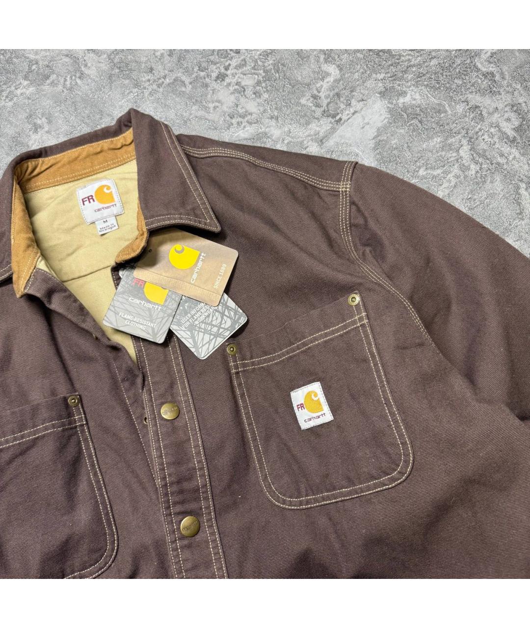 CARHARTT Коричневая куртка, фото 2