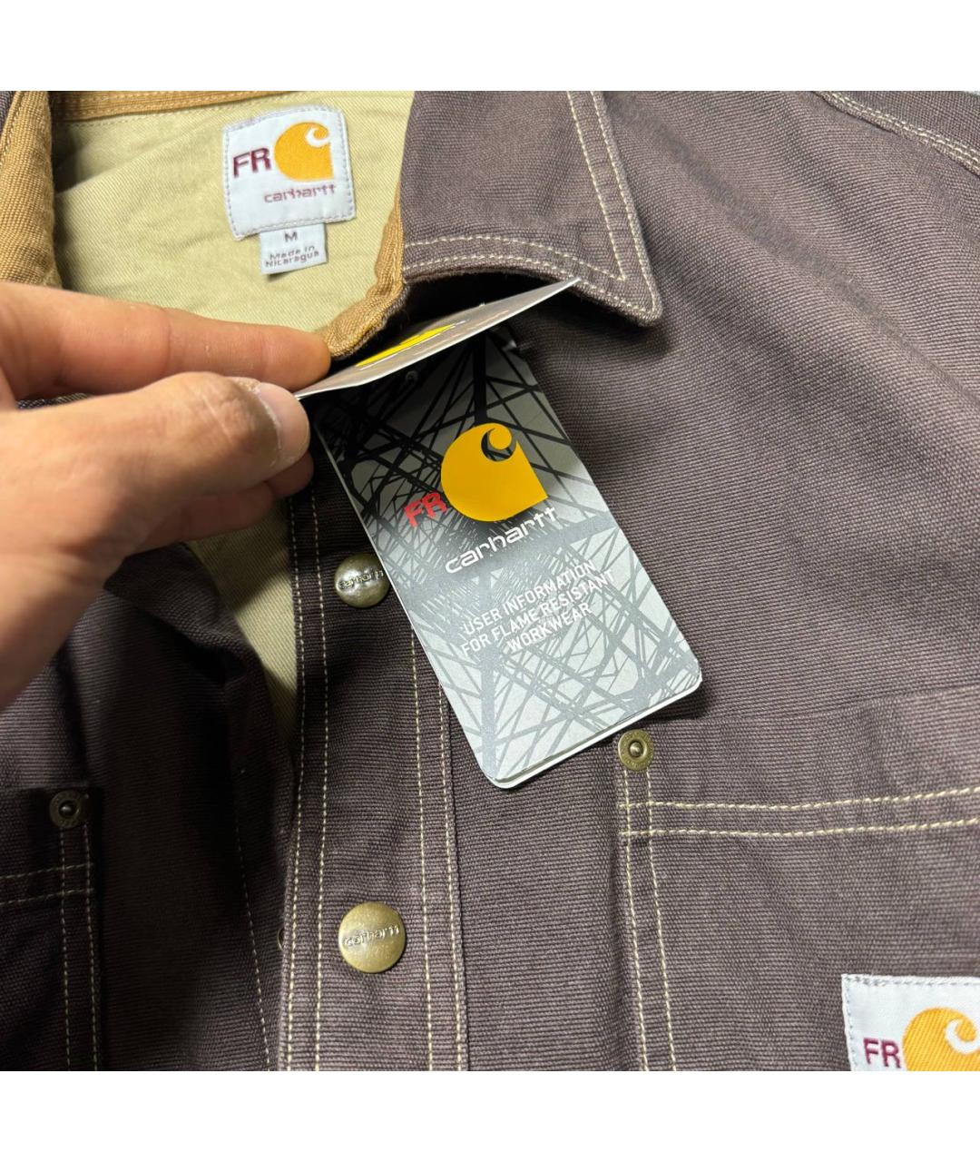 CARHARTT Коричневая куртка, фото 4