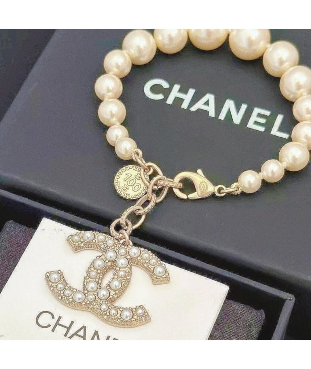 CHANEL Золотой браслет, фото 3