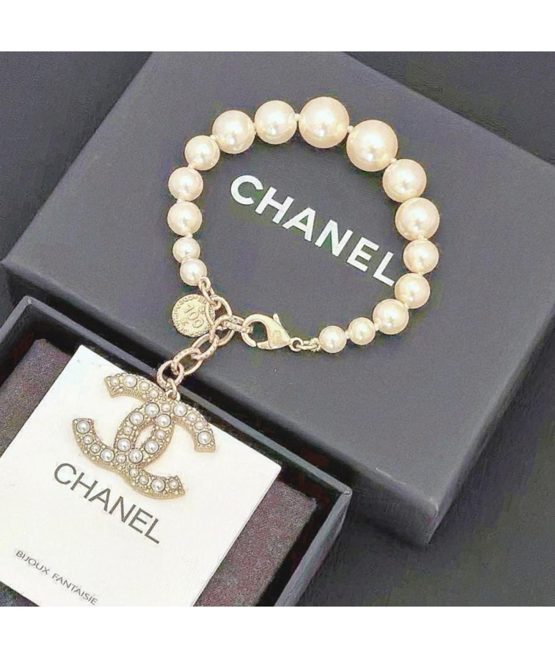 CHANEL Золотой браслет, фото 2