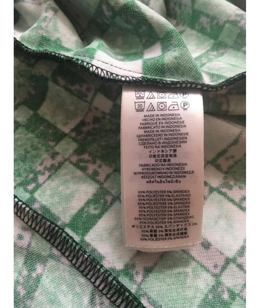 MICHAEL MICHAEL KORS Зеленые полиэстеровое повседневное платье, фото 4