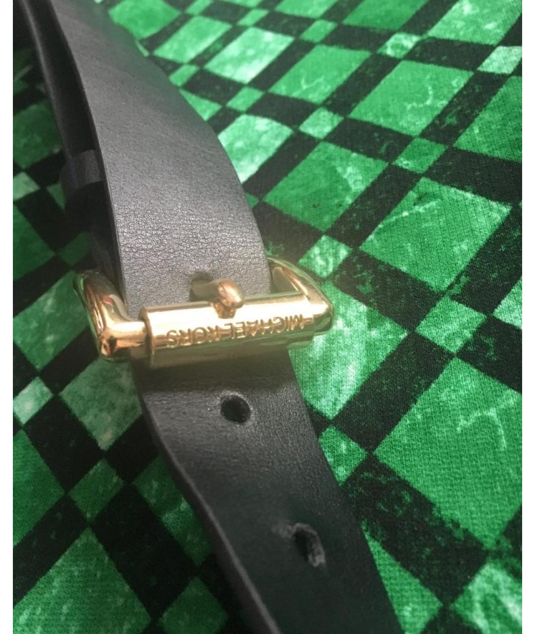 MICHAEL MICHAEL KORS Зеленые полиэстеровое повседневное платье, фото 8