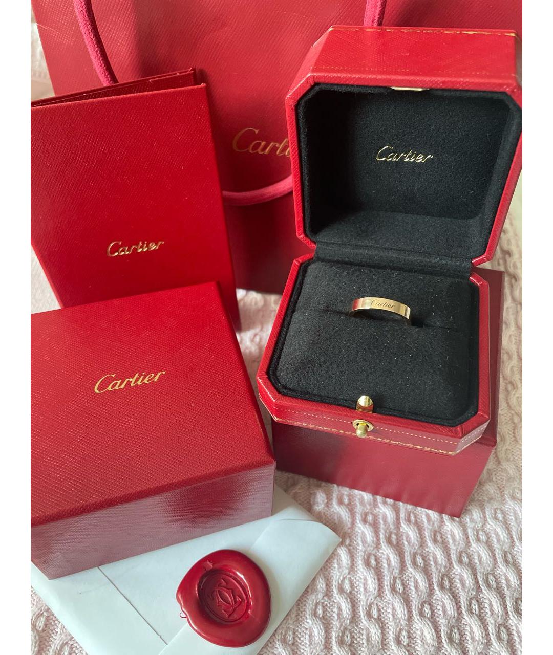 CARTIER Золотое кольцо из розового золота, фото 2