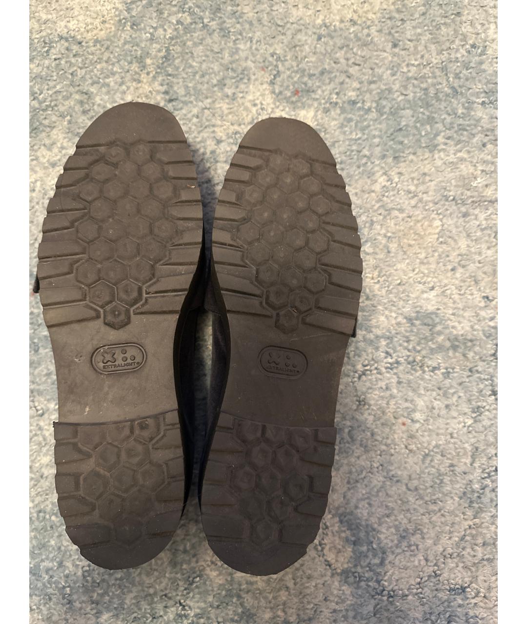 ROBERTO FESTA Темно-синие бархатные лоферы, фото 5