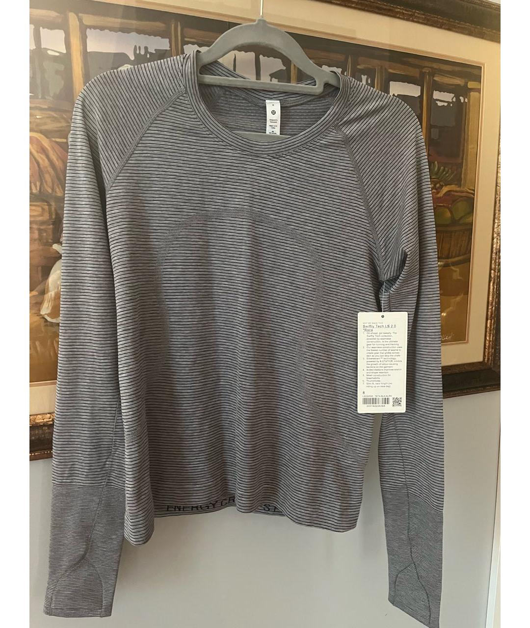 Lululemon Серая спортивная куртка, фото 7