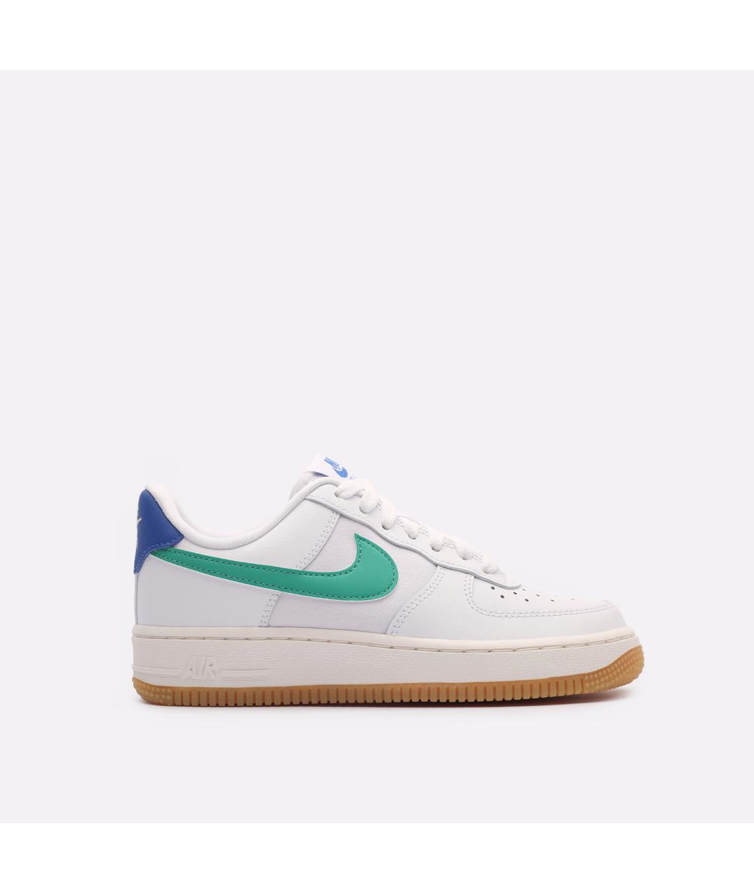 NIKE Белые кожаные кроссовки, фото 4