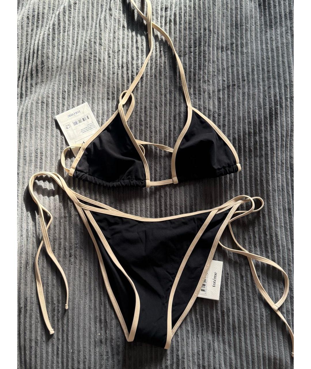 TOTEME Черный купальник, фото 3