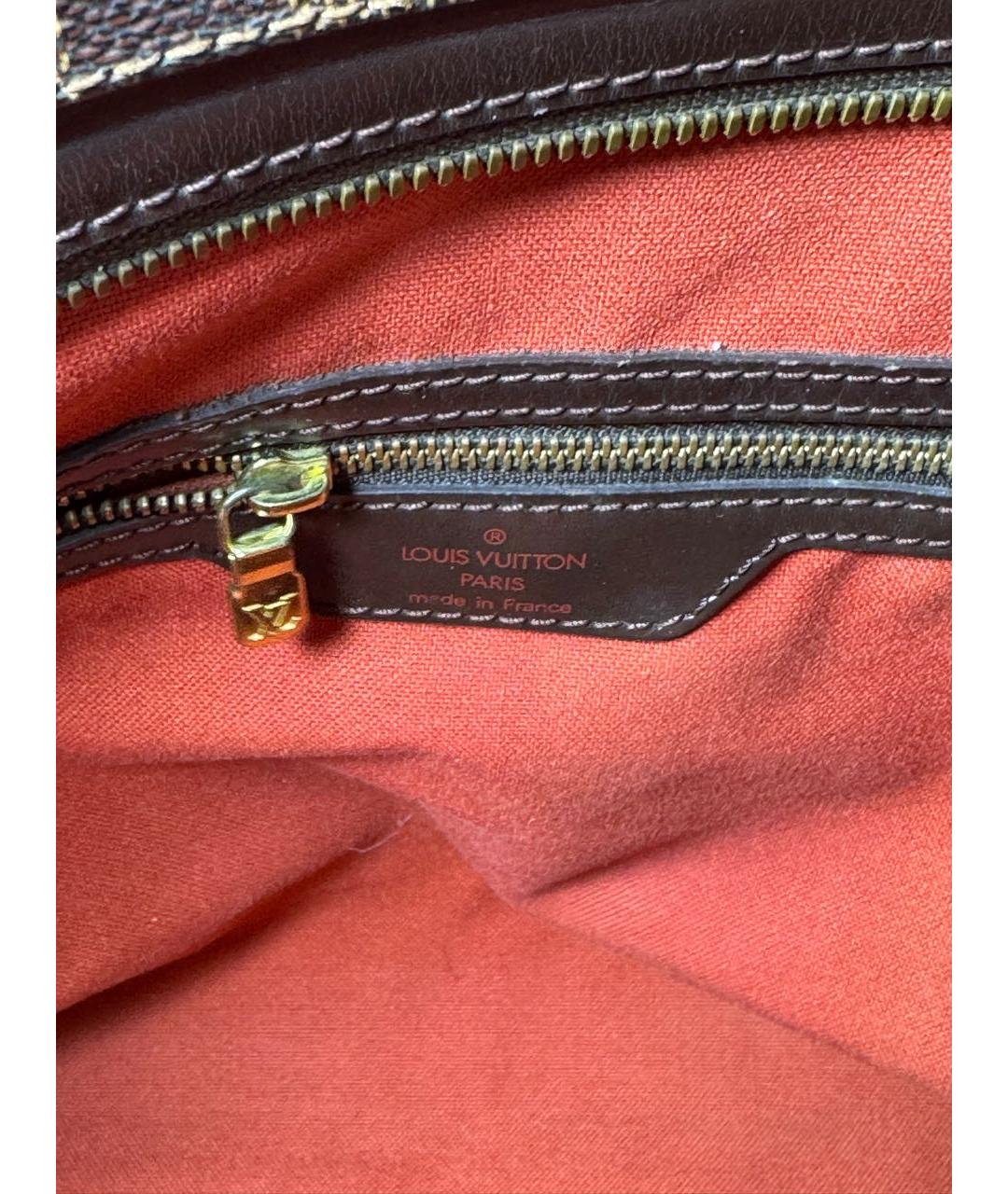 LOUIS VUITTON Коричневая сумка с короткими ручками, фото 4