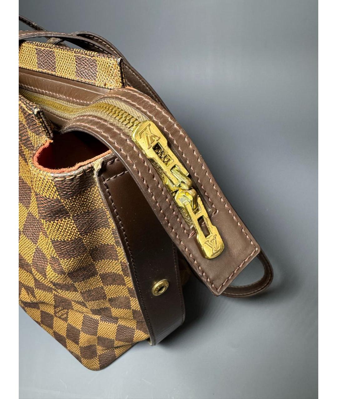 LOUIS VUITTON Коричневая сумка с короткими ручками, фото 6